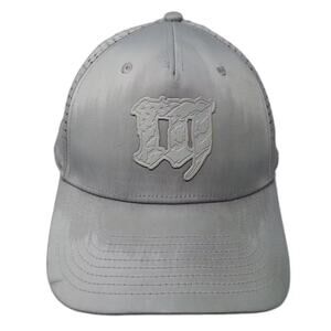 Mayhem Nation Baseball Cap Gray Perforated Performance Snapback Hat OS